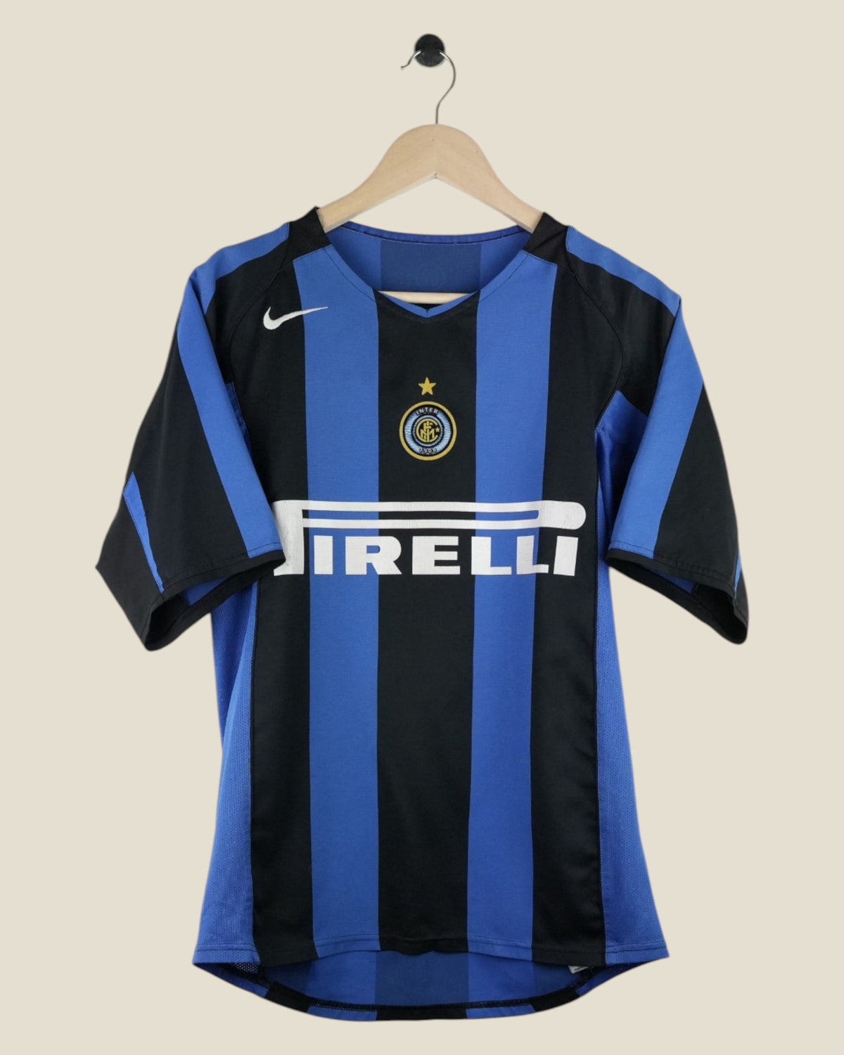 INTER MILAN 2004/05 ADRIANO HOME SHIRT (S) NIKE