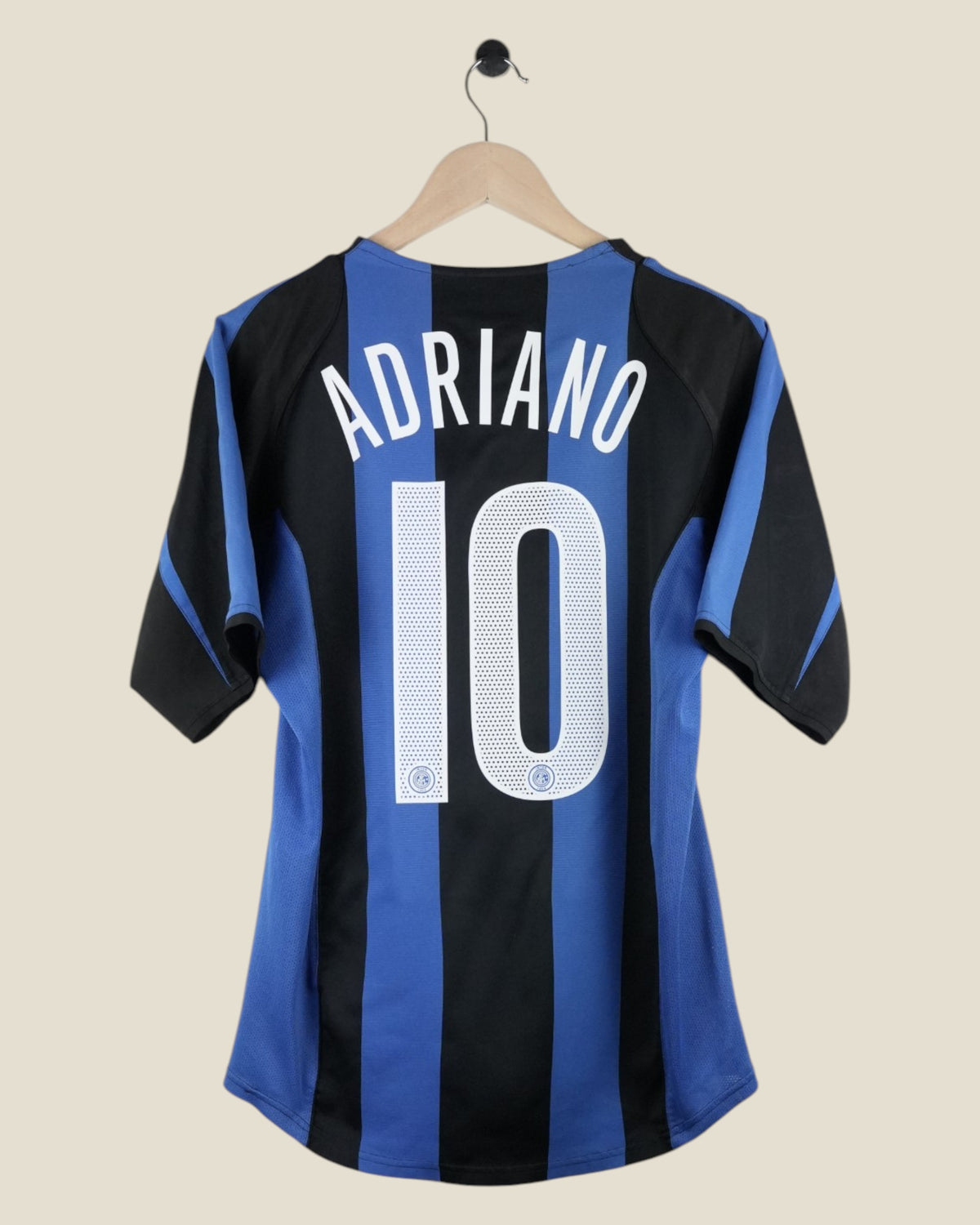 INTER MILAN 2004/05 ADRIANO HOME SHIRT (S) NIKE