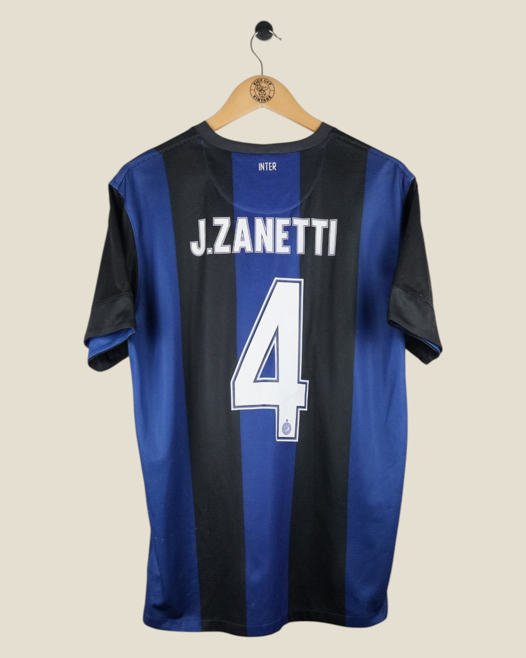 INTER MILAN 2012/13 ZANETTI HOME SHIRT (L) NIKE