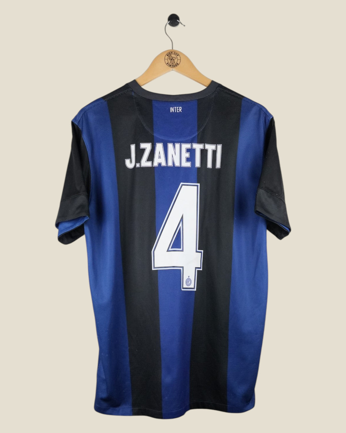 INTER MILAN 2012/13 ZANETTI HOME SHIRT (L) NIKE