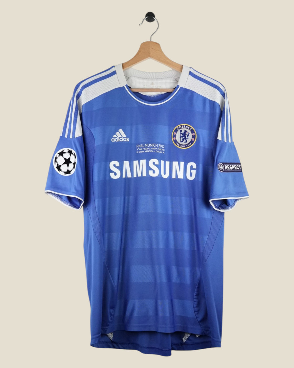 CHELSEA 2011/12 TORRES UCL HOME SHIRT (L) ADIDAS