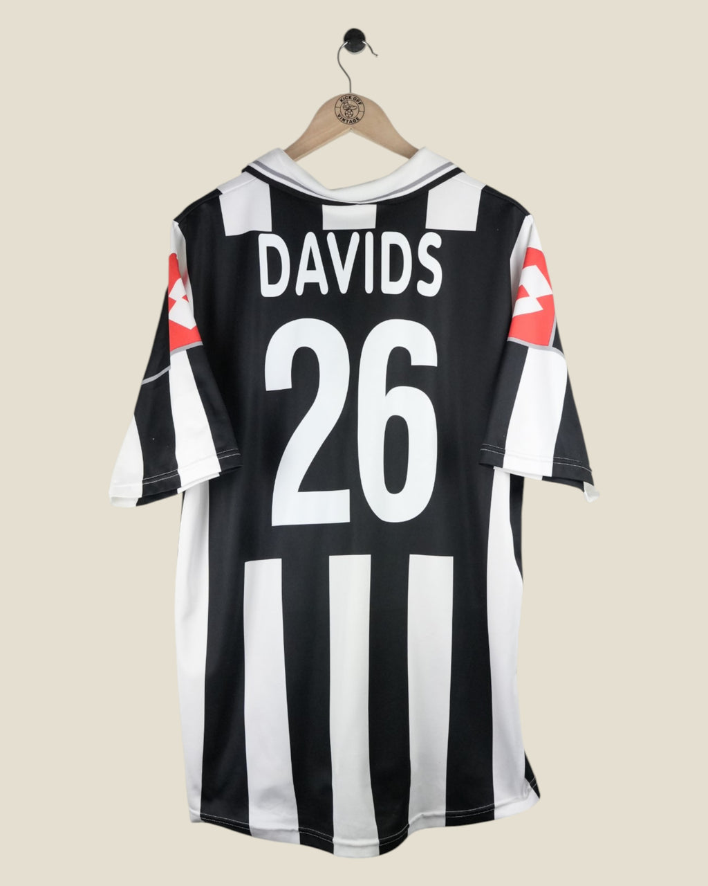 JUVENTUS 2000/01 DAVIDS CUP HOME SHIRT (XL) LOTTO