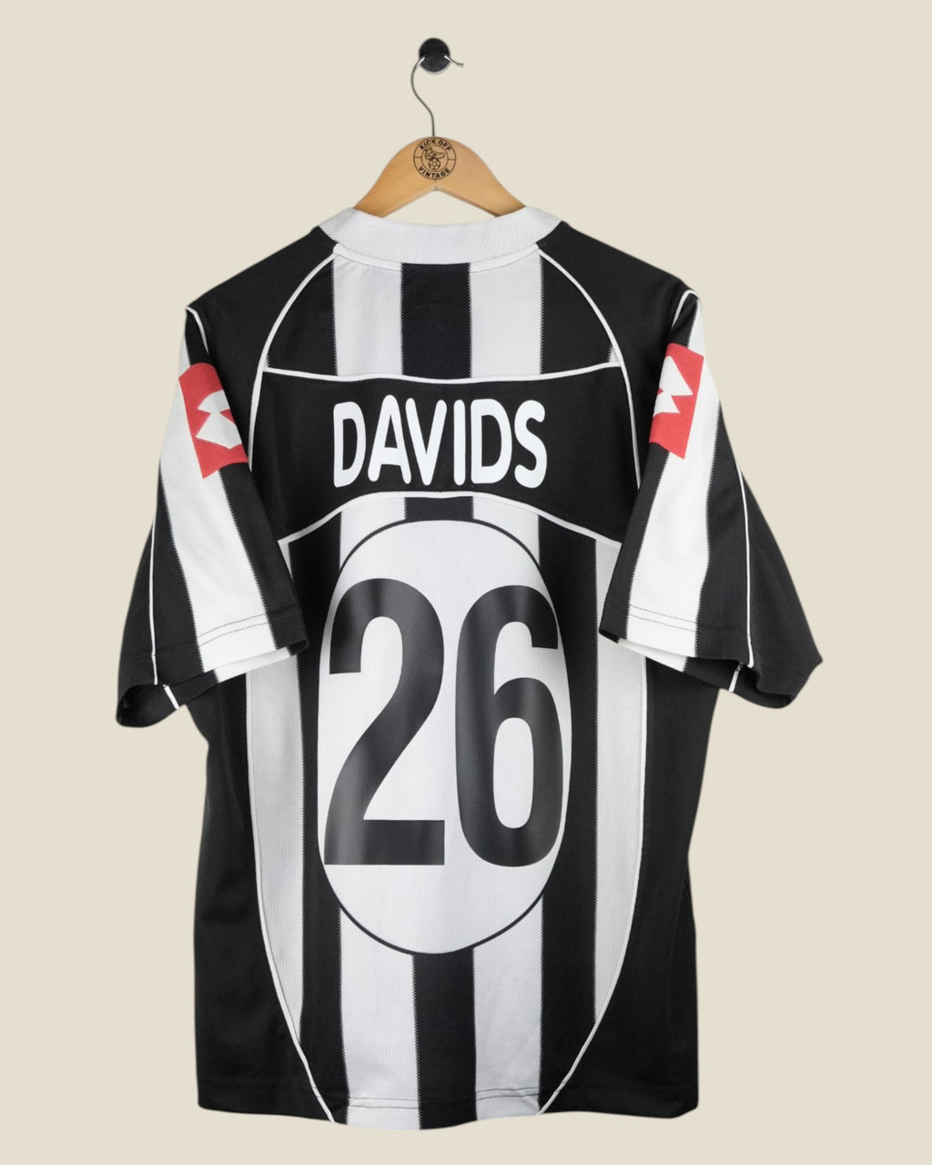 JUVENTUS 2002/03 DAVIDS HOME SHIRT (XL) LOTTO