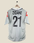 JUVENTUS 2000/01 ZIDANE CUP AWAY SHIRT (M) LOTTO