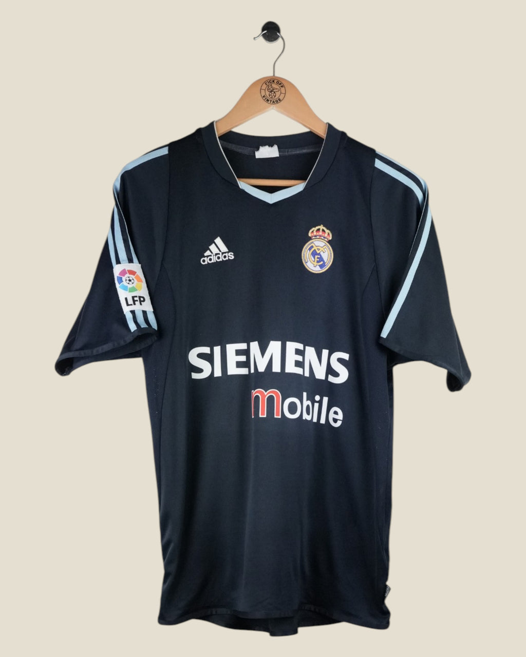 REAL MADRID 2003/04 RONALDO AWAY SHIRT (M) ADIDAS
