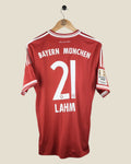 BAYERN MUNICH 2012/13 LAHM HOME SHIRT (M) ADIDAS