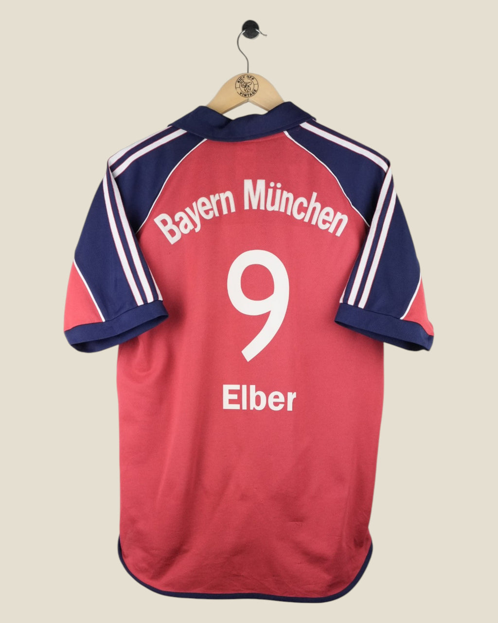 BAYERN MUNICH 1999/01 ELBER HOME SHIRT (S) ADIDAS