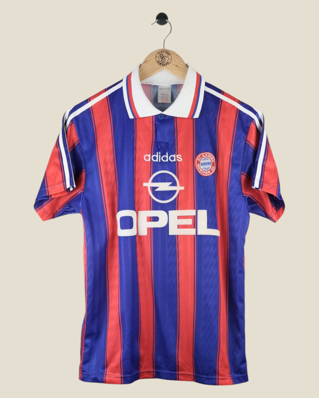 BAYERN MUNICH 1995/97 #10 HOME SHIRT (S) ADIDAS