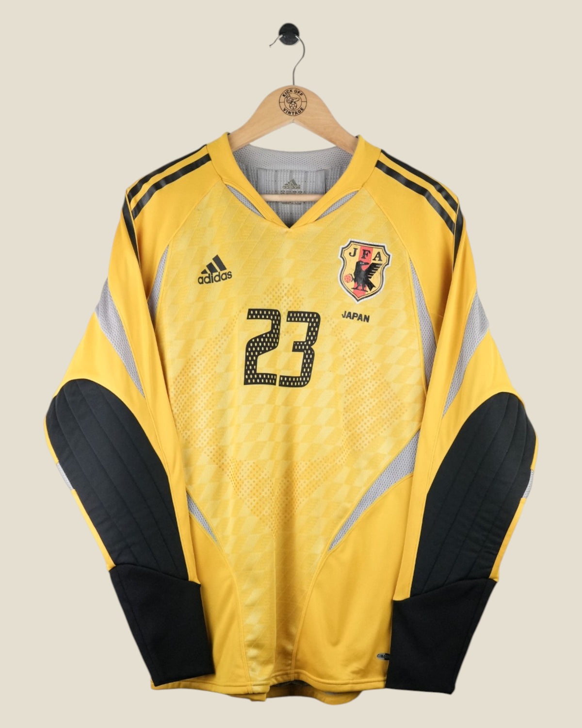 JAPAN 2004 KAWAGUCHI PLAYER ISSUE GK SHIRT (L) ADIDAS