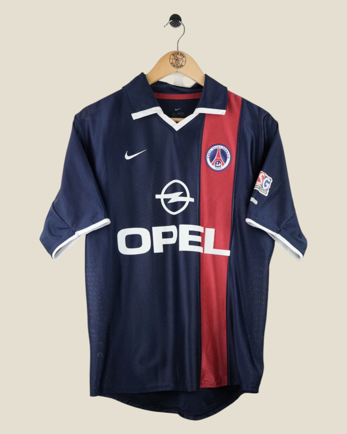 PARIS SAINT-GERMAIN 2001/02 RONALDINHO HOME SHIRT (M) NIKE