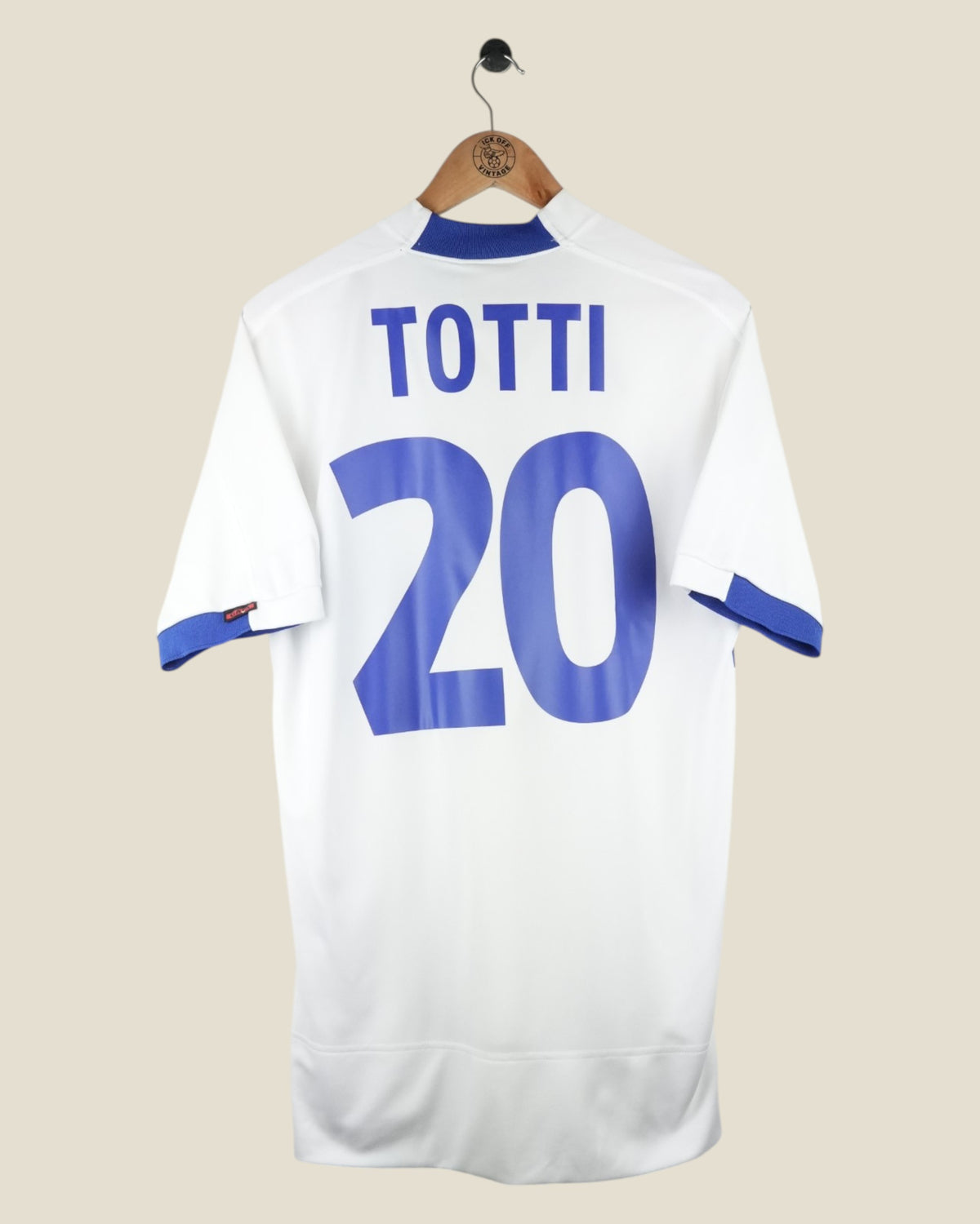 ITALY 1999 TOTTI AWAY SHIRT (M) KAPPA