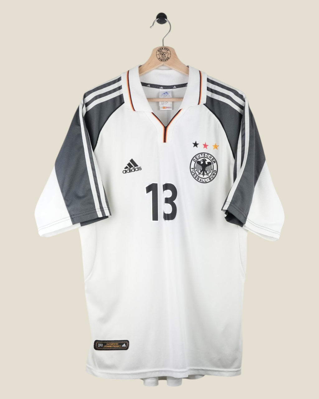 GERMANY 2000 BALLACK HOME SHIRT (L) ADIDAS