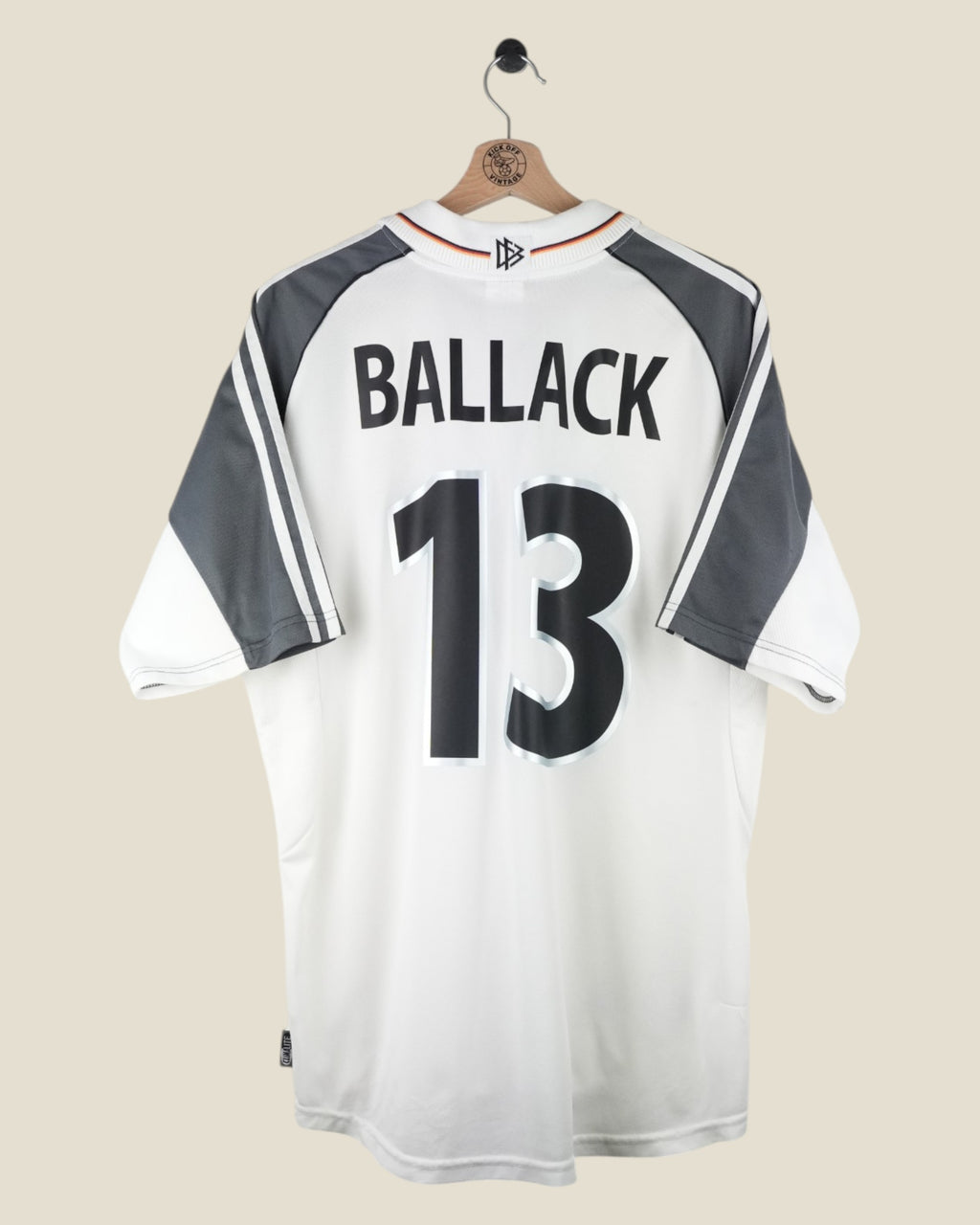 GERMANY 2000 BALLACK HOME SHIRT (L) ADIDAS