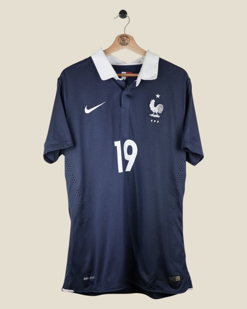 FRANCE 2014 POGBA HOME PLAYER VERSION SHIRT (L) NIKE