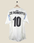 SANTOS 2005/06 ZE ROBERTO HOME SHIRT (M) UMBRO