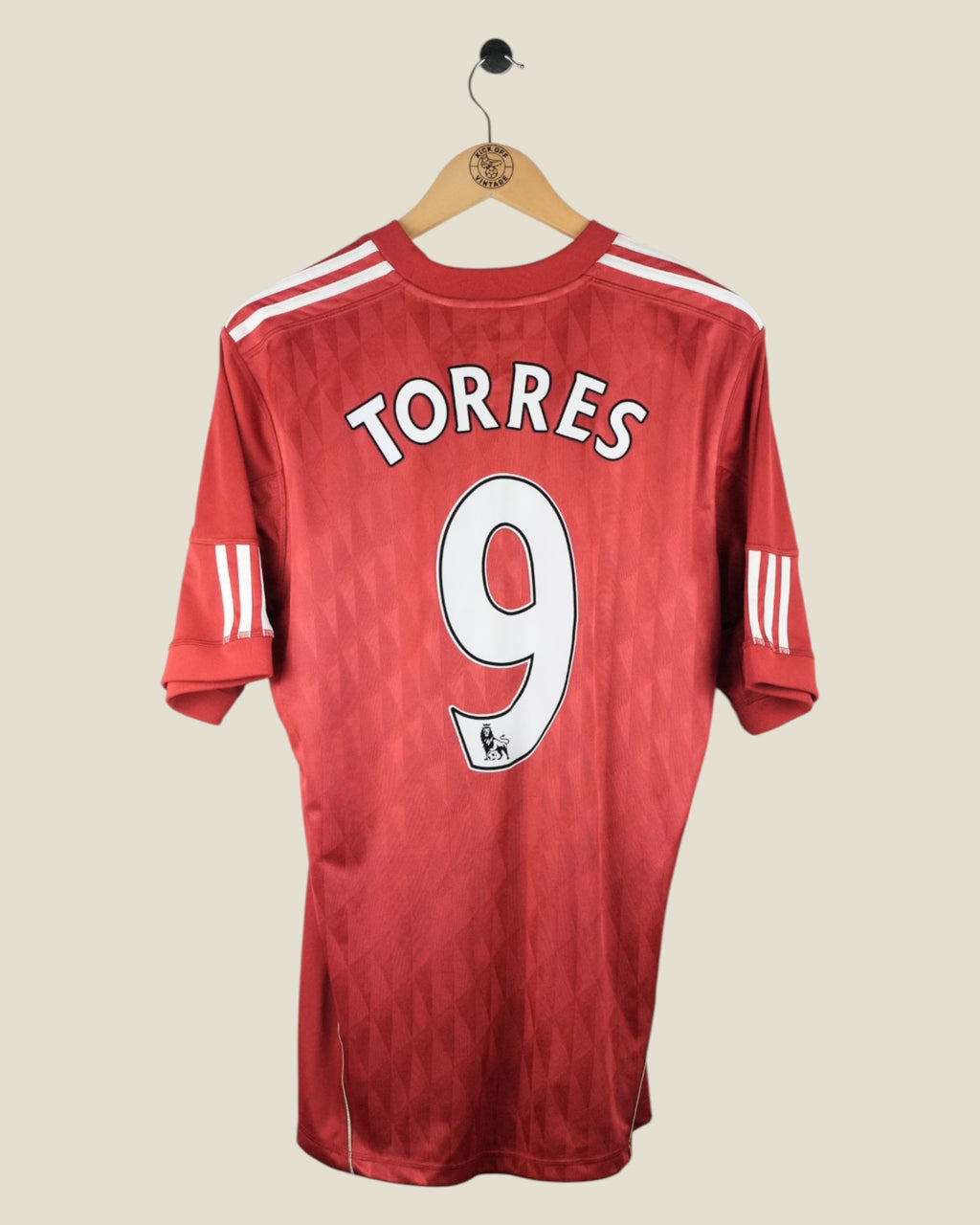 LIVERPOOL 2010/11 TORRES HOME SHIRT (M) ADIDAS