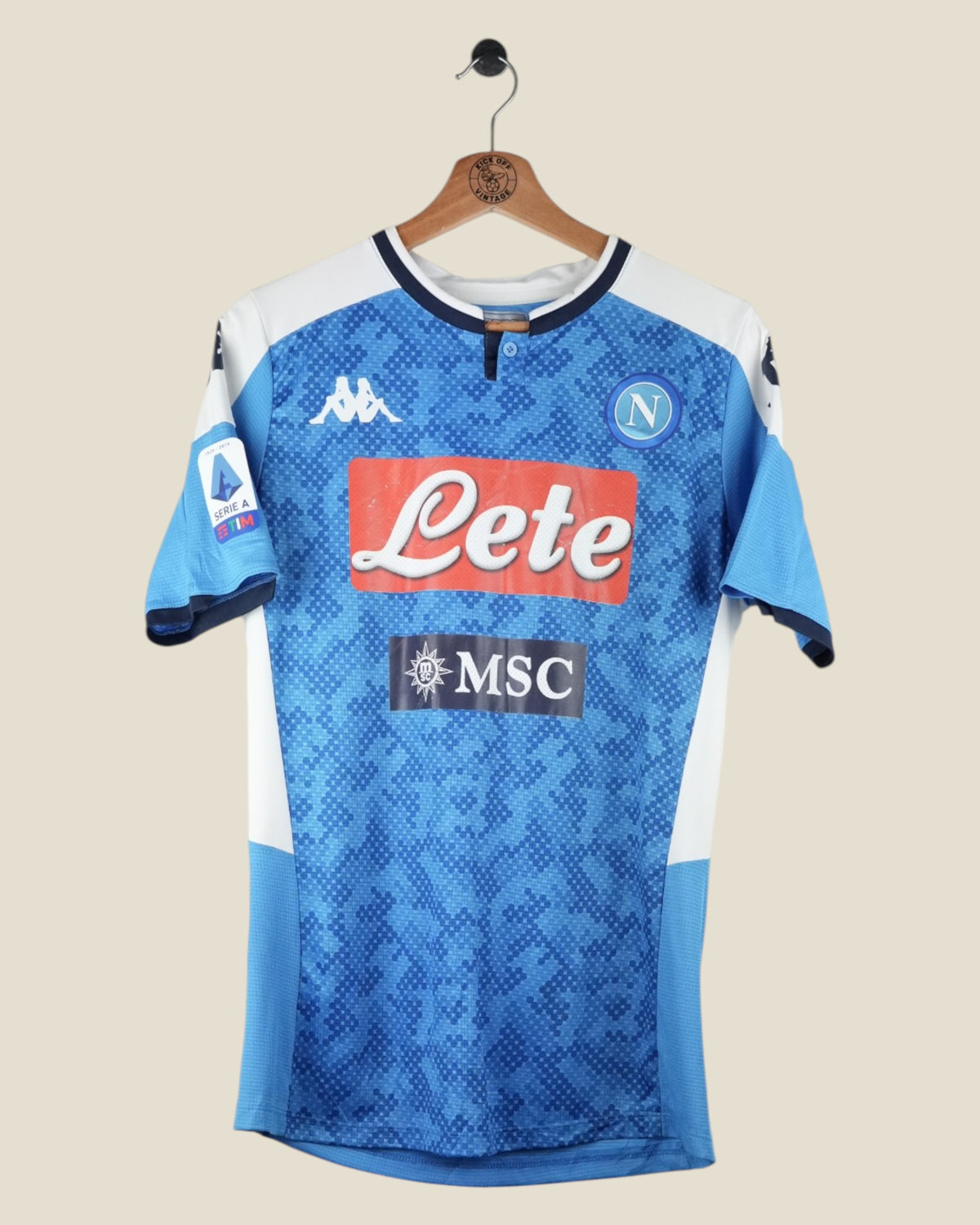 NAPOLI 2019/20 INSIGNE HOME SHIRT (L) KAPPA