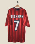ENGLAND 1998 BECKHAM AWAY SHIRT (XXL) UMBRO
