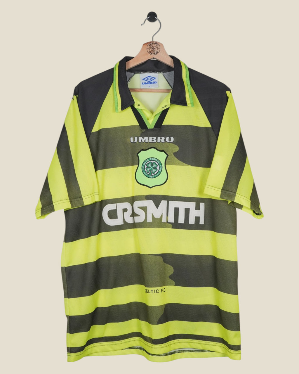 CELTIC 1996/97 AWAY SHIRT (XL) UMBRO