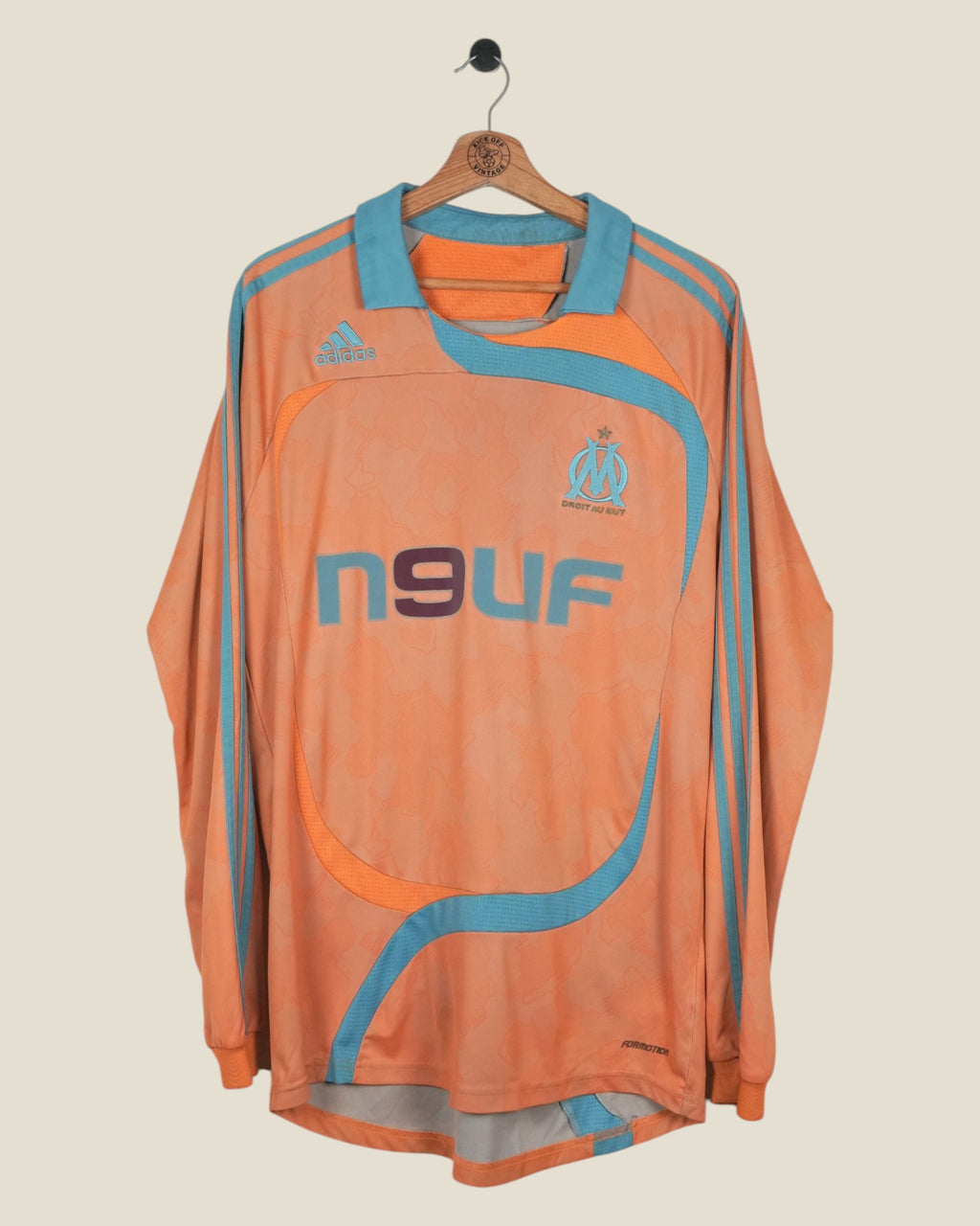 MARSEILLE 2007/08 ZENDEN THIRD L/S SHIRT (L) ADIDAS