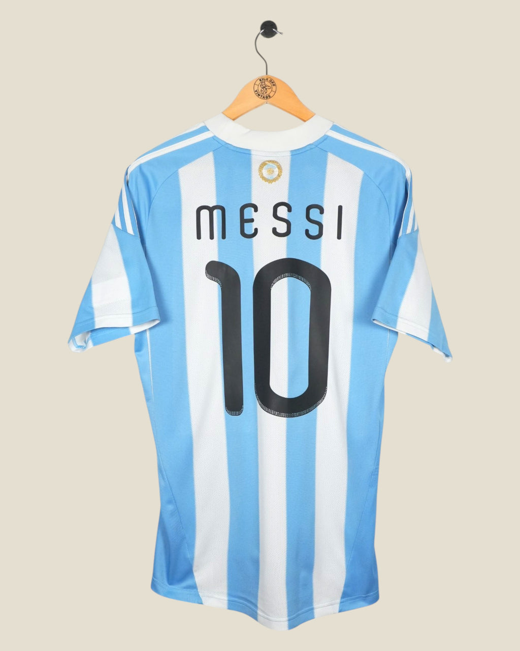 ARGENTINA 2010 MESSI HOME SHIRT (M) ADIDAS