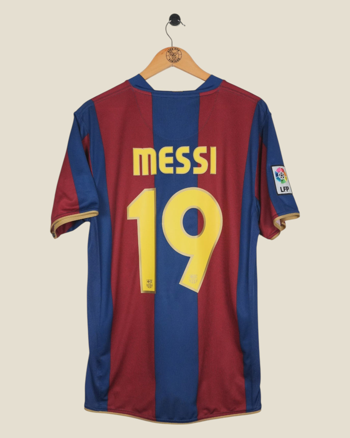 BARCELONA 2007/08 MESSI HOME SHIRT (L) NIKE