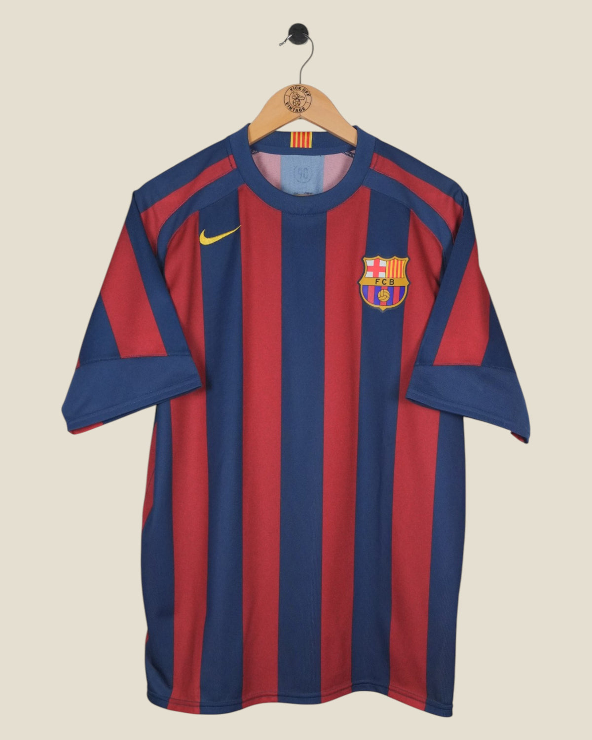 BARCELONA 2005/06 MESSI BASIC HOME SHIRT (L) NIKE