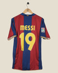 BARCELONA 2007/08 MESSI HOME SHIRT (M) NIKE