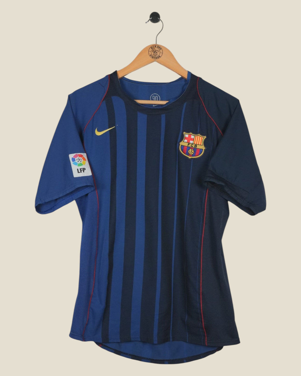 BARCELONA 2004/05 MESSI AWAY SHIRT (M) NIKE