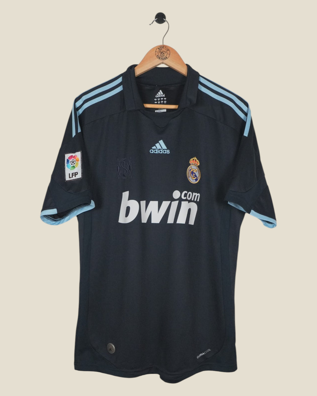 REAL MADRID 2009/10 RONALDO AWAY SHIRT (M) ADIDAS