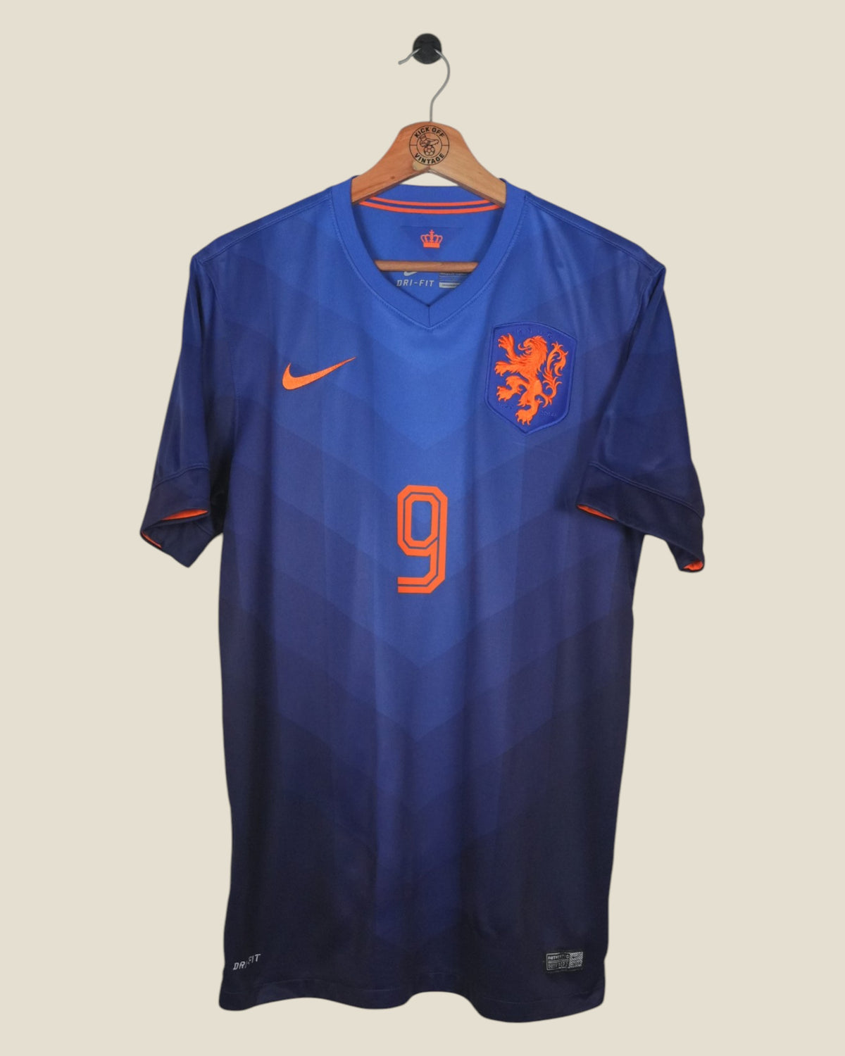 NETHERLANDS 2014 VAN PERSIE AWAY SHIRT (M) NIKE