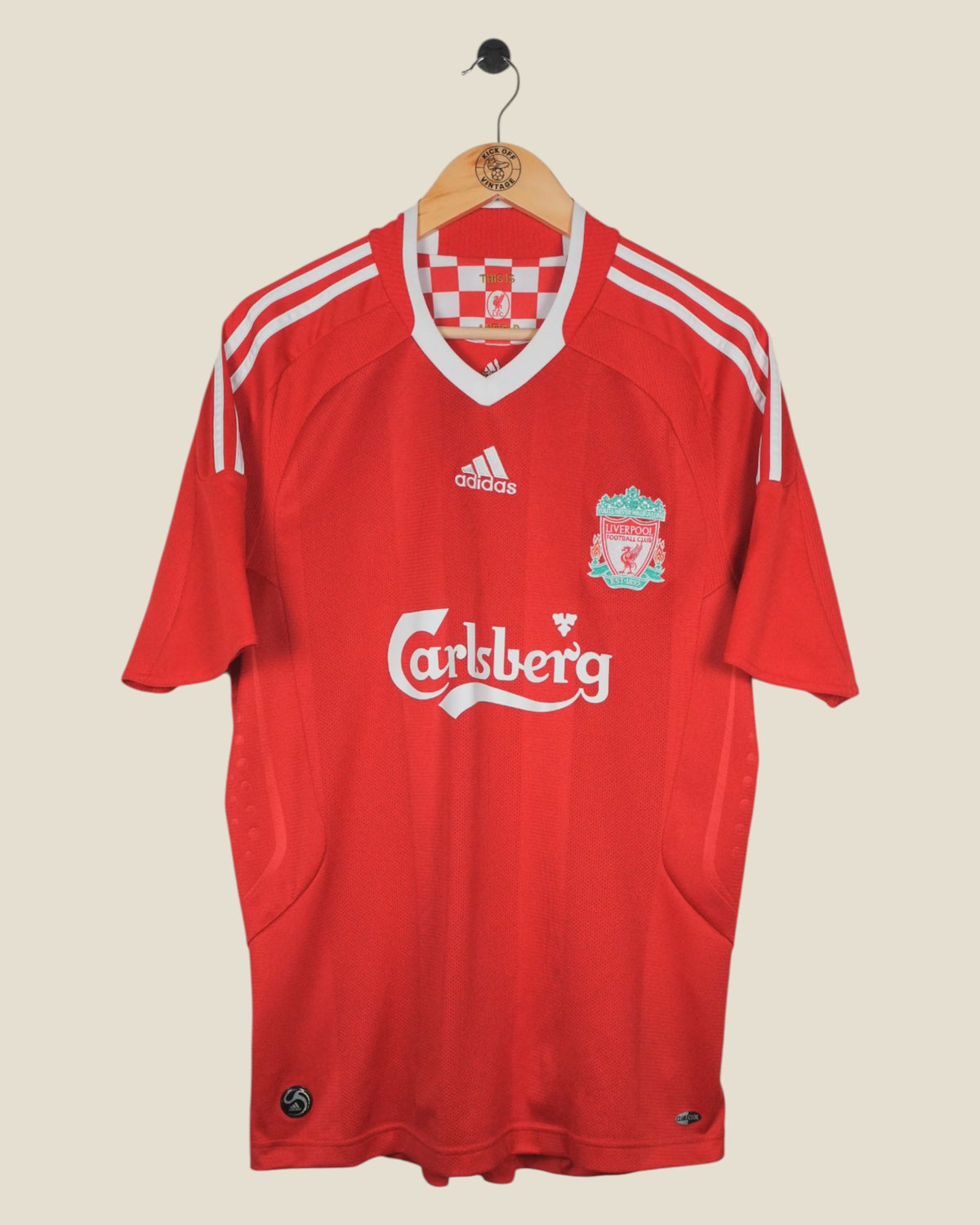LIVERPOOL 2008/10 TORRES HOME SHIRT (M) ADIDAS