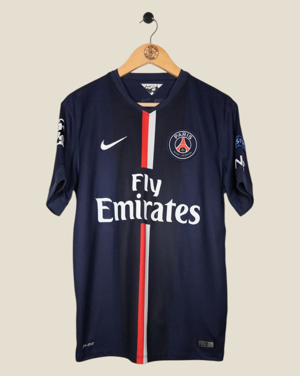 PARIS SAINT-GERMAIN 2014/15 IBRAHIMOVIC UCL HOME SHIRT (M) NIKE