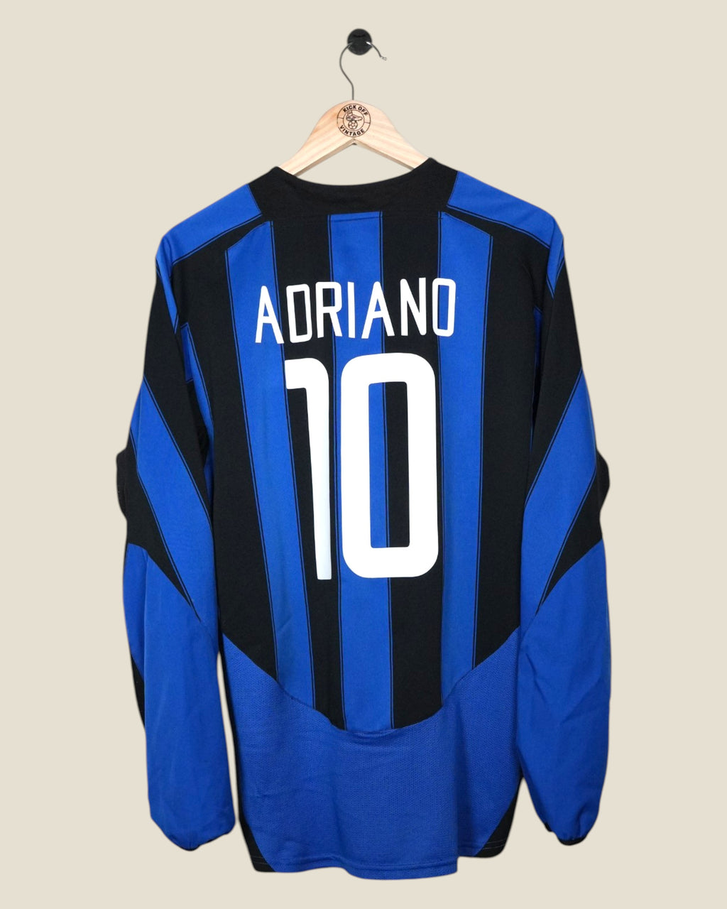 INTER MILAN 2003/04 ADRIANO HOME L/S SHIRT (M) NIKE