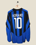 INTER MILAN 2003/04 ADRIANO HOME L/S SHIRT (M) NIKE