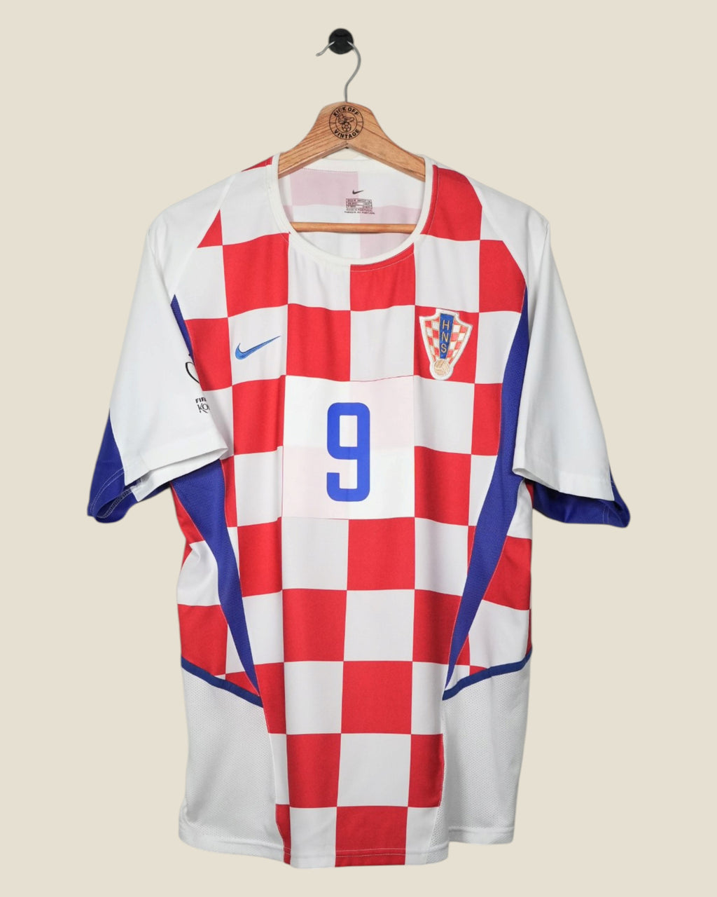 CROATIA 2002 SUKER WORLD CUP HOME SHIRT (M) NIKE