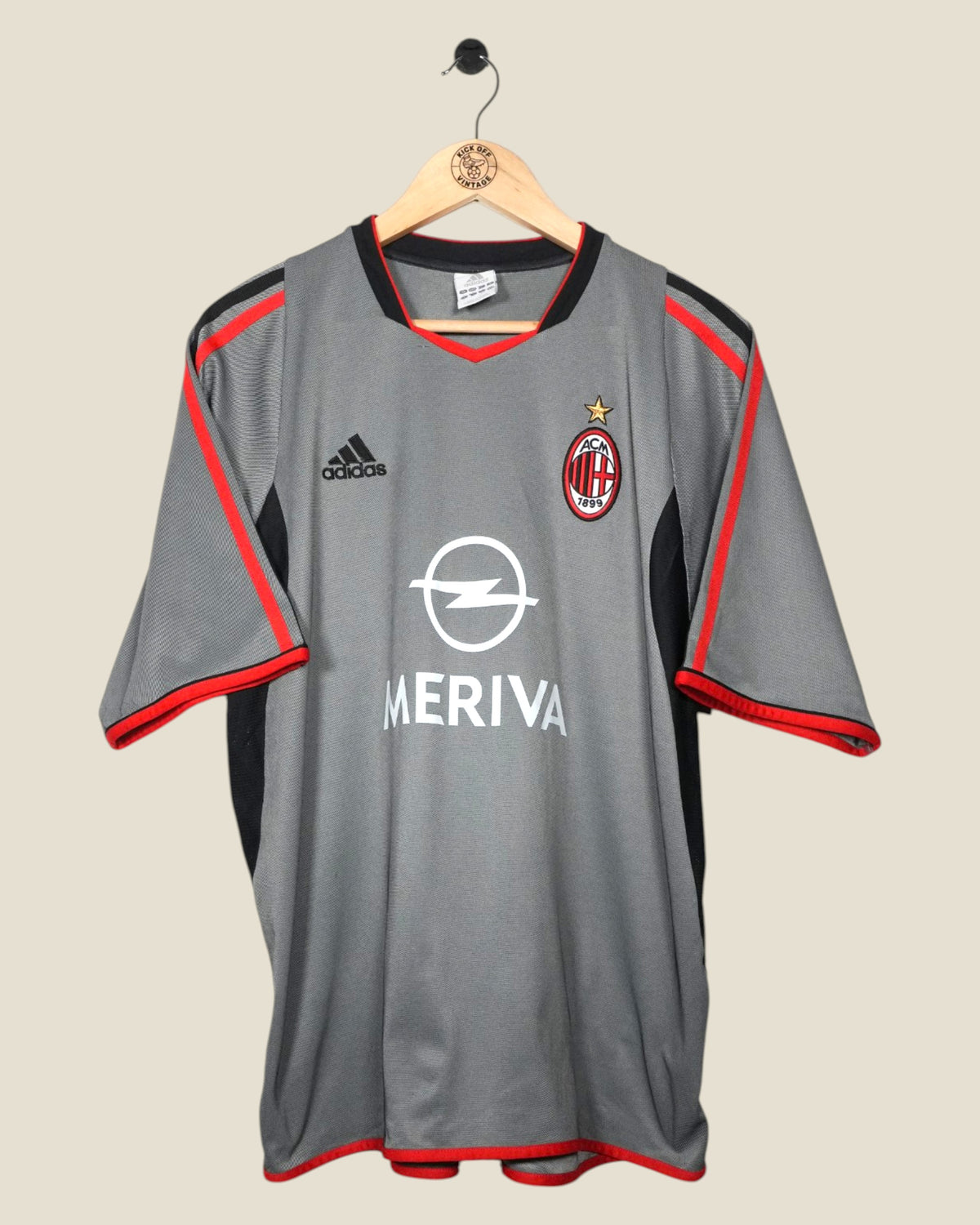 AC MILAN 2003/04 SHEVCHENKO THIRD SHIRT (L) ADIDAS