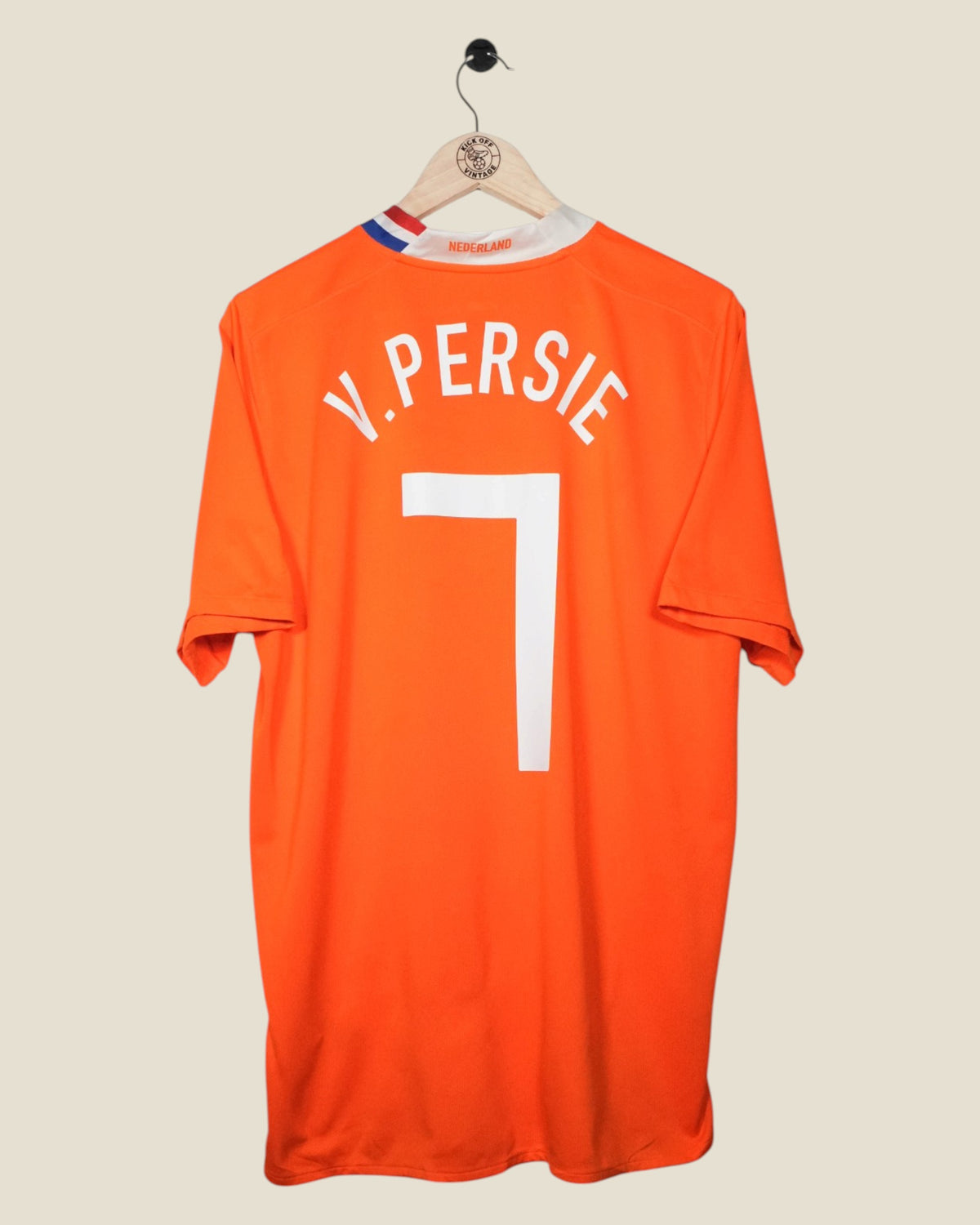 NETHERLANDS 2008 VAN PERSIE HOME SHIRT (L) NIKE
