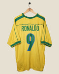 BRAZIL 1998 RONALDO HOME SHIRT (XL) NIKE