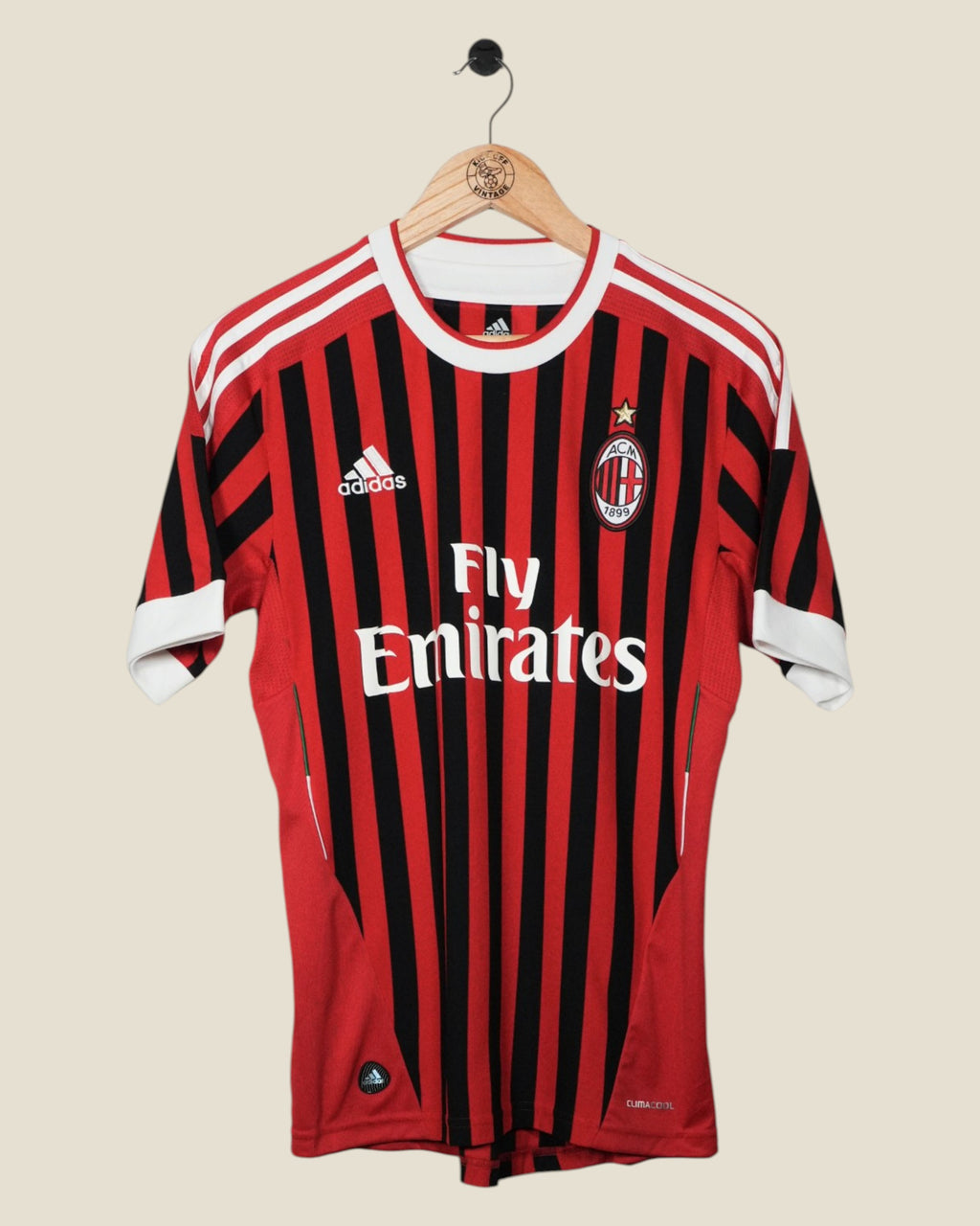 AC MILAN 2011/12 SEEDORF HOME SHIRT (S) ADIDAS