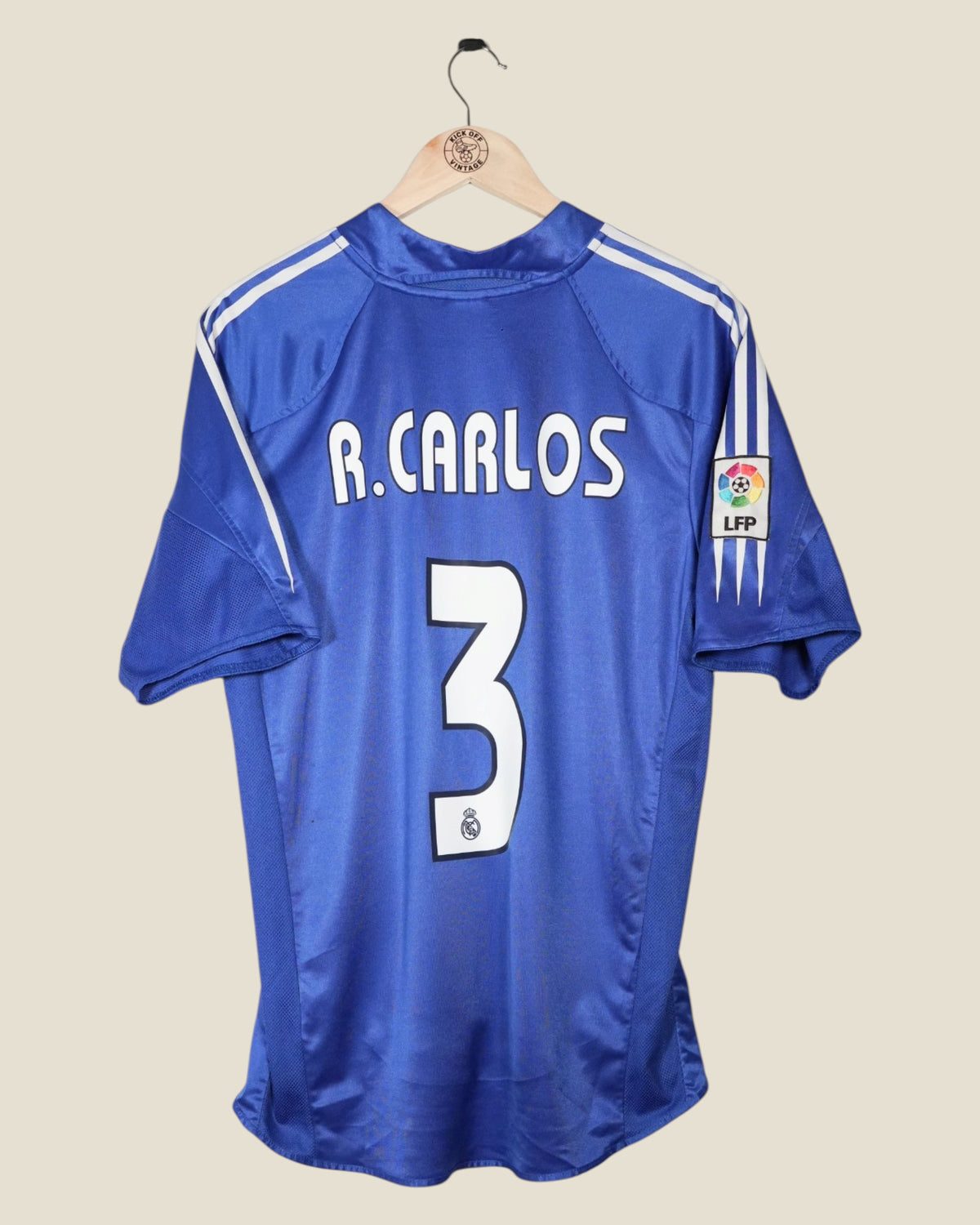 REAL MADRID 2004/05 ROBERTO CARLOS THIRD (L) ADIDAS