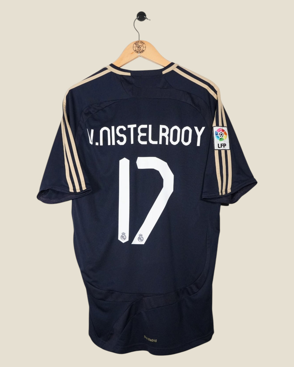 REAL MADRID 2007/08 VAN NISTELROOY AWAY (L) ADIDAS