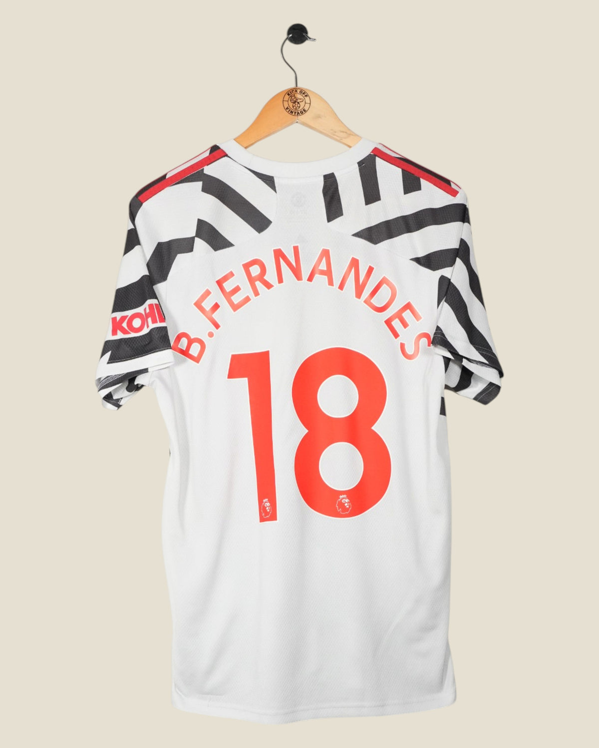 MANCHESTER UNITED 2020/21 BRUNO FERNANDES THIRD (M) ADIDAS