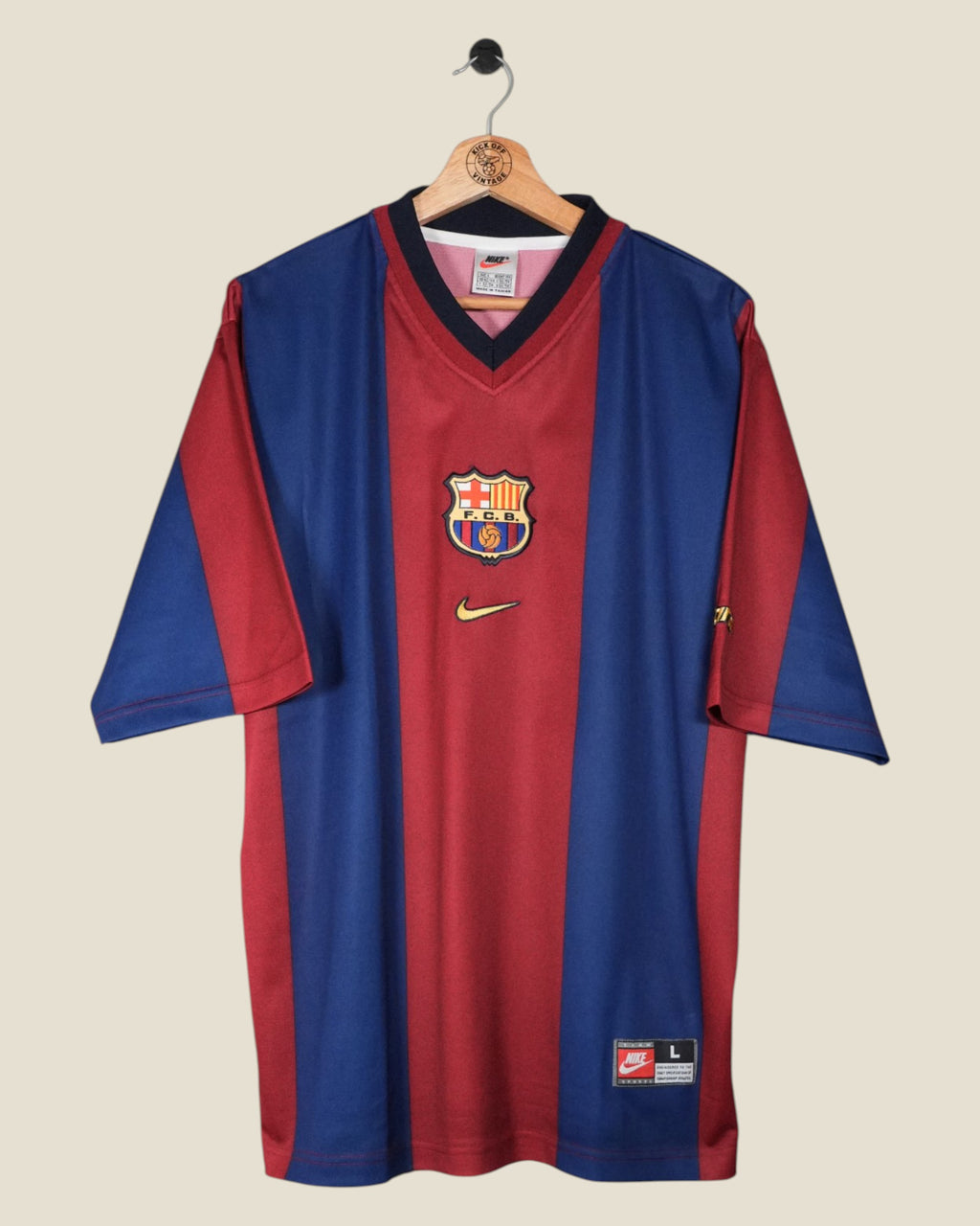 BARCELONA 1998/99 XAVI HOME (L) NIKE