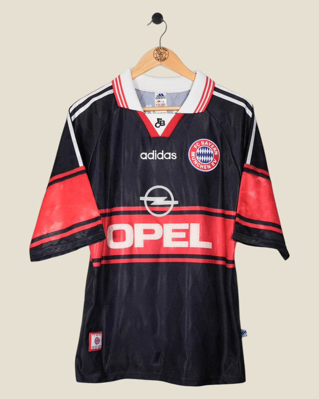 BAYERN MUNICH 1997/98 MATTHÄUS HOME (M) ADIDAS