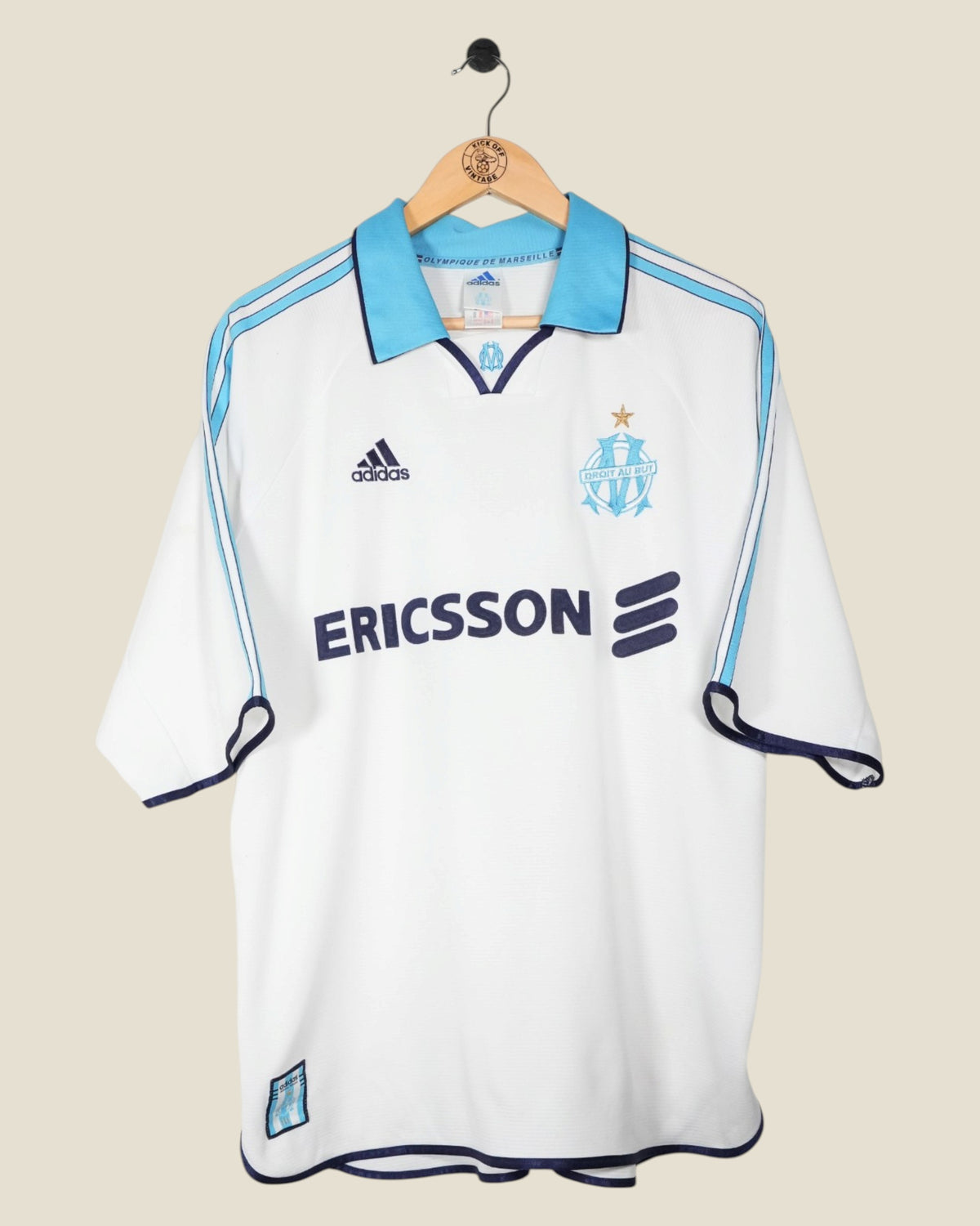 MARSEILLE 1999/00 PIRES HOME (XL) ADIDAS