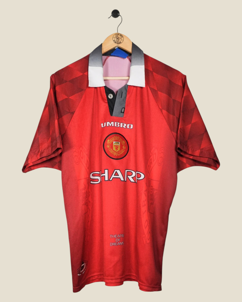 MANCHESTER UNITED 1994/96 CANTONA HOME (L) UMBRO