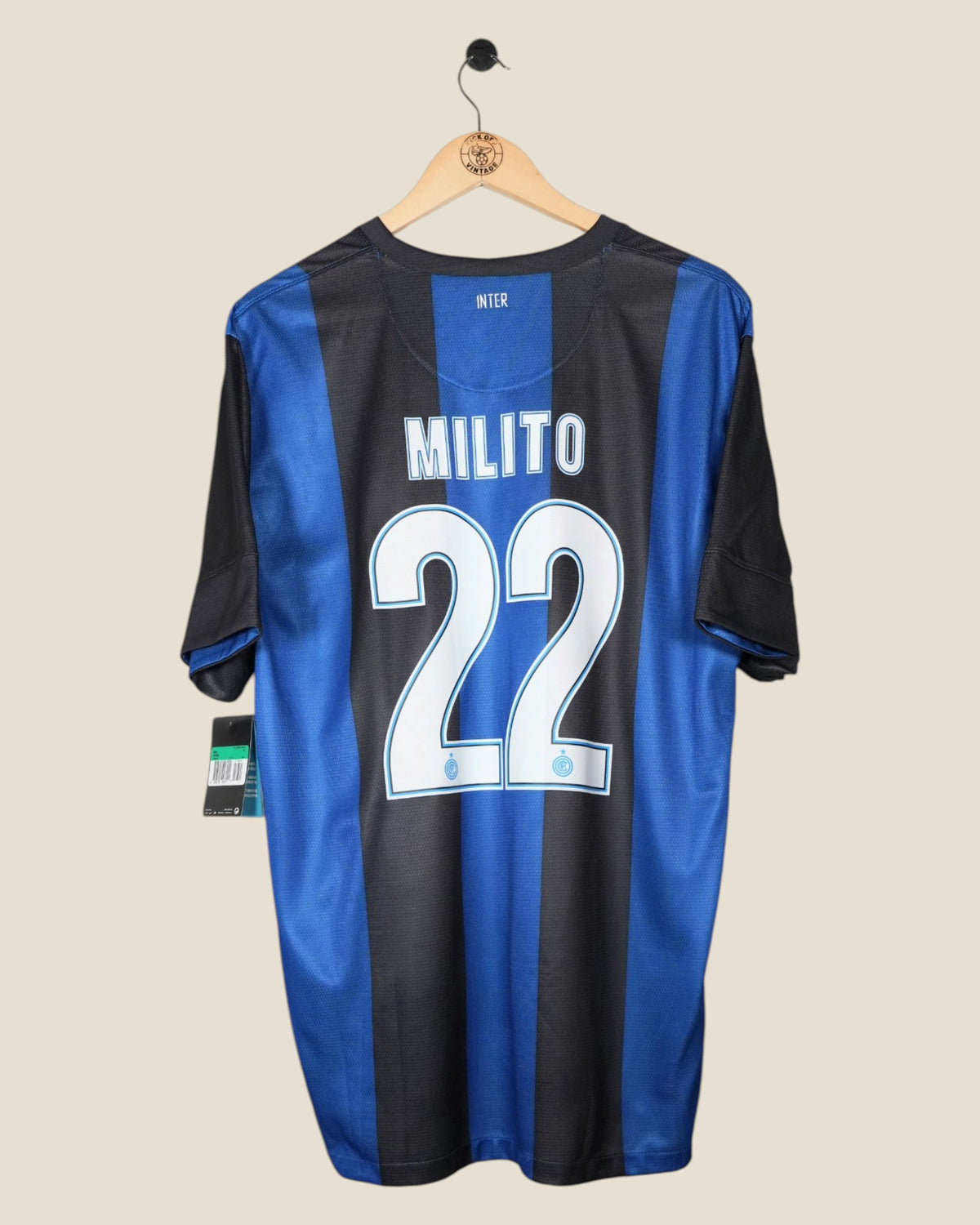 INTER MILAN 2012/13 MILITO HOME BNWT (XL) NIKE