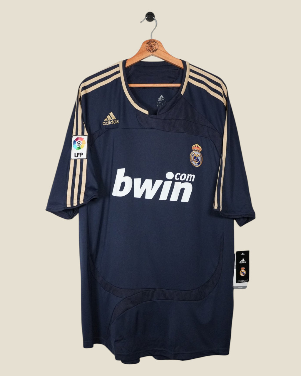 REAL MADRID 2007/08 ROBBEN AWAY BNWT (XXL) ADIDAS