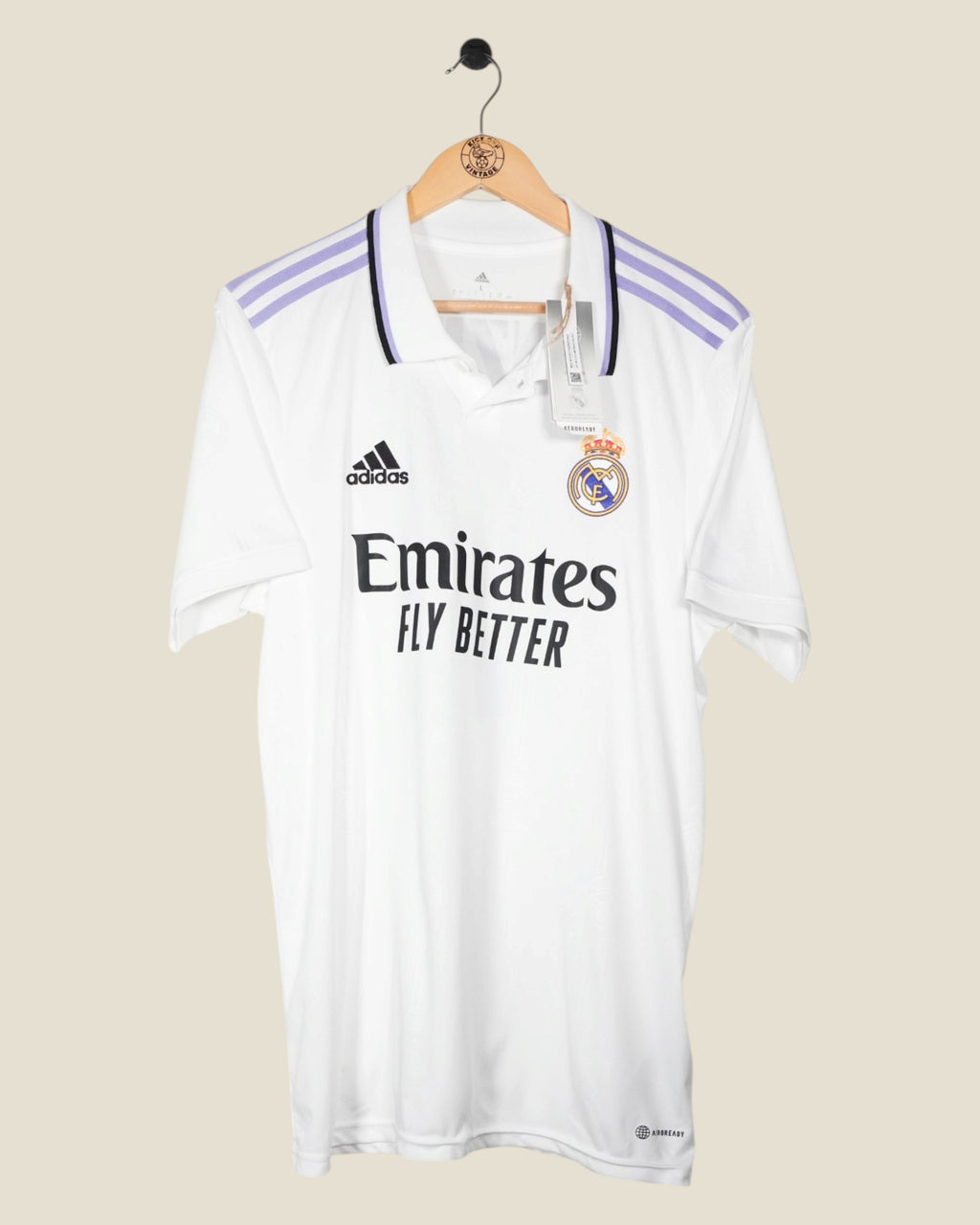 REAL MADRID 2022/23 BENZEMA HOME BNWT (L) ADIDAS